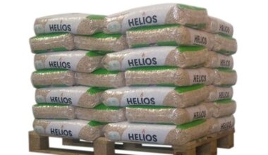 HELIOS PELLET – 1/2 PALETTE MIT 35 SÄCKEN à 15 KG